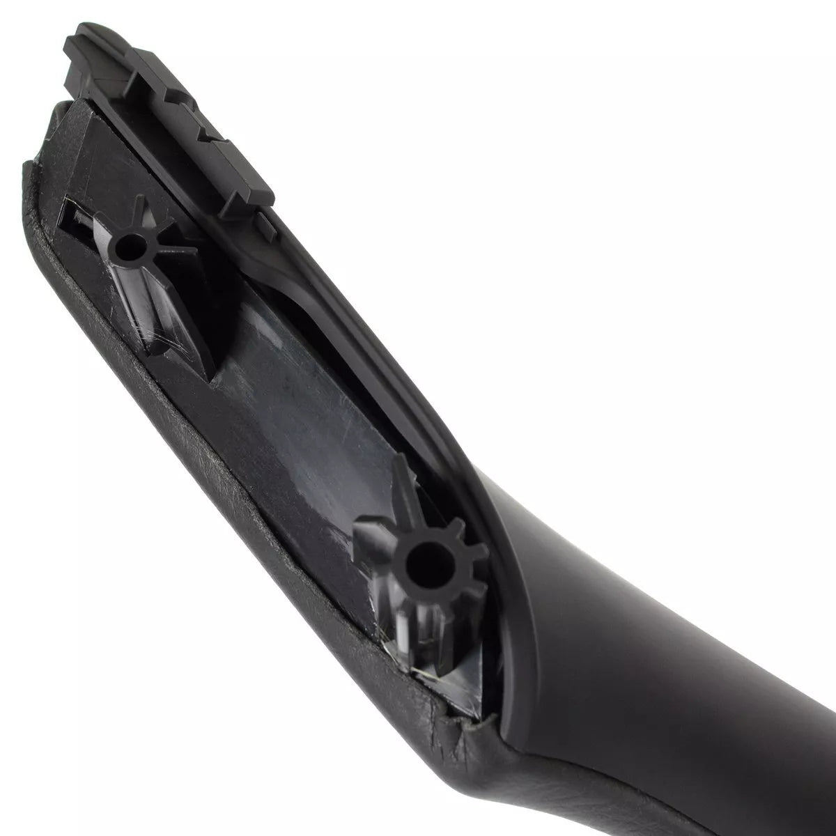 BMW 5 F10 F11 09-17 JUODA ODINĖ vidaus durų rankena priekinė = galinė dešinėje