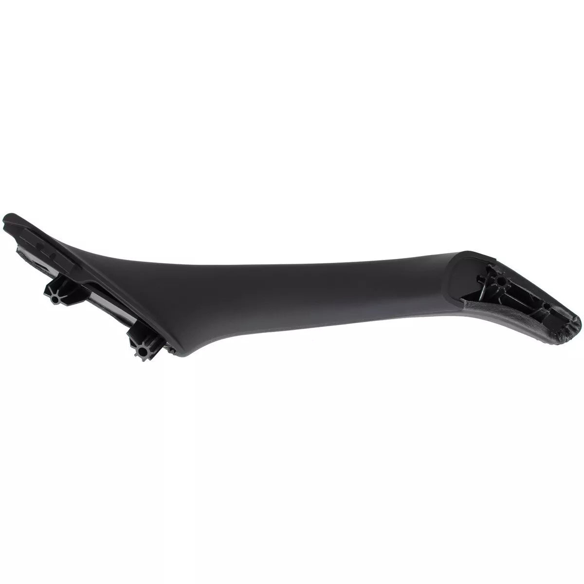 BMW 5 F10 F11 09-17 JUODA vidinė rankenėlė priekinėms kairėms durims su 2 skylutėmis + JUODA ODINĖ vidinė rankenėlė priekinėms dešinėms durims su 2 skylutėmis komplektas