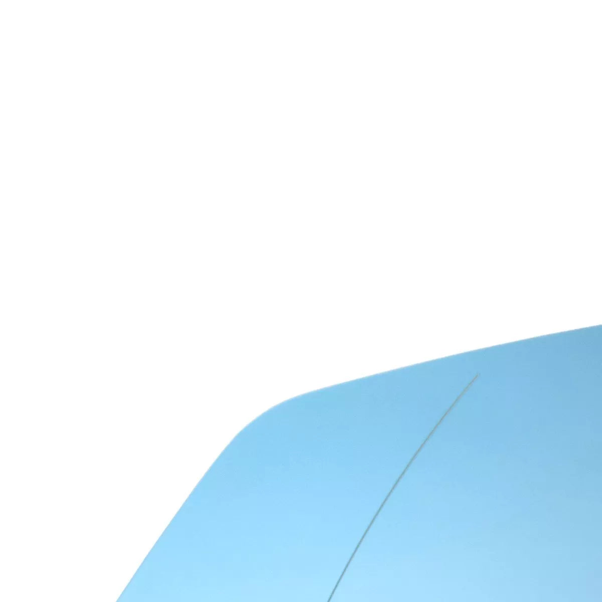 BMW 5 F10 / F11 2009- Šildomas mėlynas veidrodėlio įdėklas kairėje