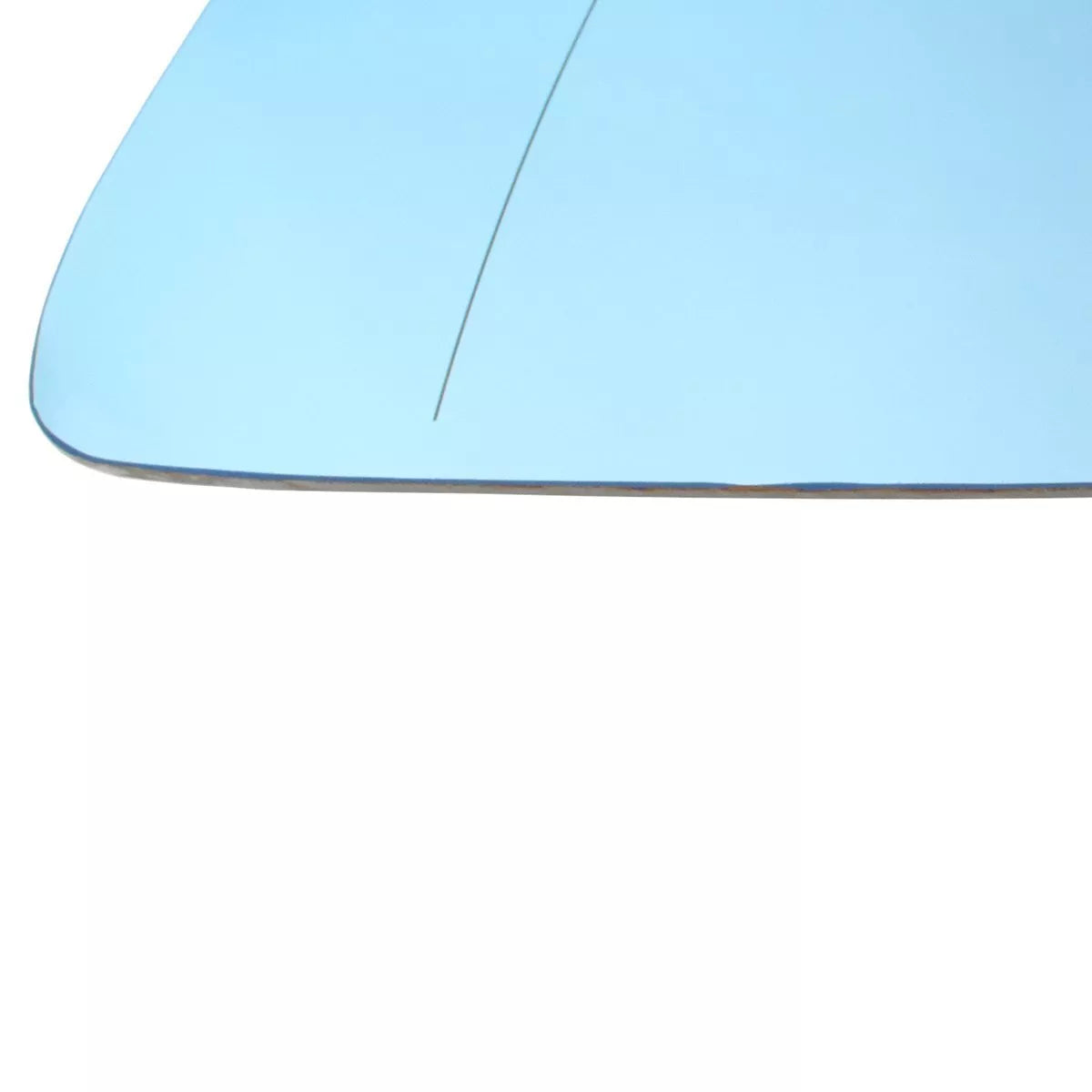 BMW 5 F10 / F11 2009- Šildomas mėlynas veidrodėlio įdėklas kairėje