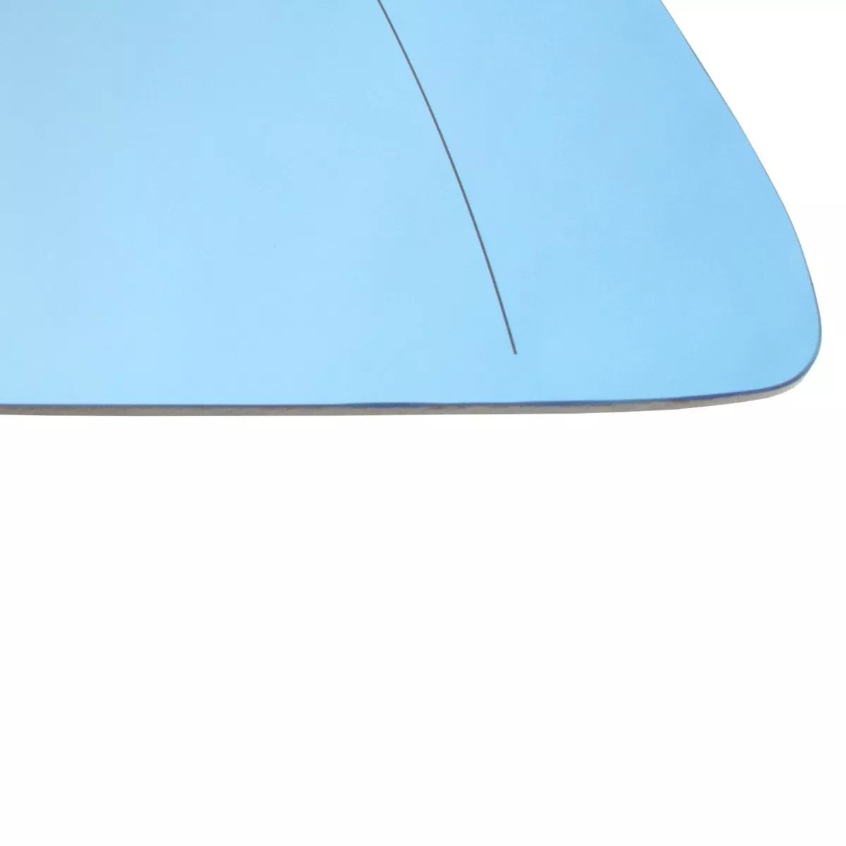 BMW 5 F10 / F11 2009- Šildomas mėlynas veidrodėlio įdėklas dešinėje