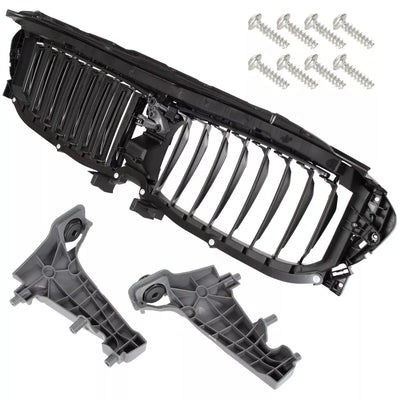 BMW 5 G30 G31 16-20 priekinis oro įsiurbimo ortakio radiatoriaus sklendė