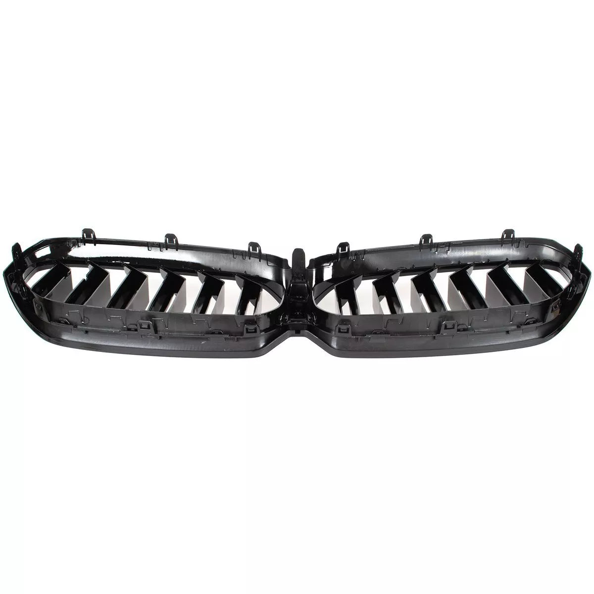 BMW 5 G30 G31 LCI 2020- Žibintų grotelės JUODOS, BLIZGIOS DVIGUBOS JUOSTELĖS