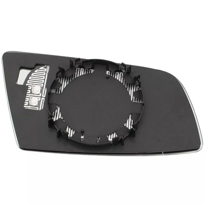 BMW 6 E63 / E64 04-10 veidrodėlio įdėklas šildomas mėlynas kairysis