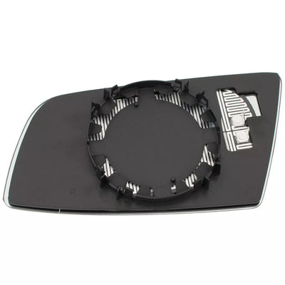 BMW 6 E63 / E64 04-10 veidrodėlio įdėklas šildomas mėlynas dešinysis