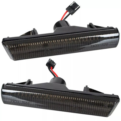 BMW 7 E38 94-01 LED šoninių posūkių žibintų rinkinys SMOKED DYNAMIC, 2 vnt.