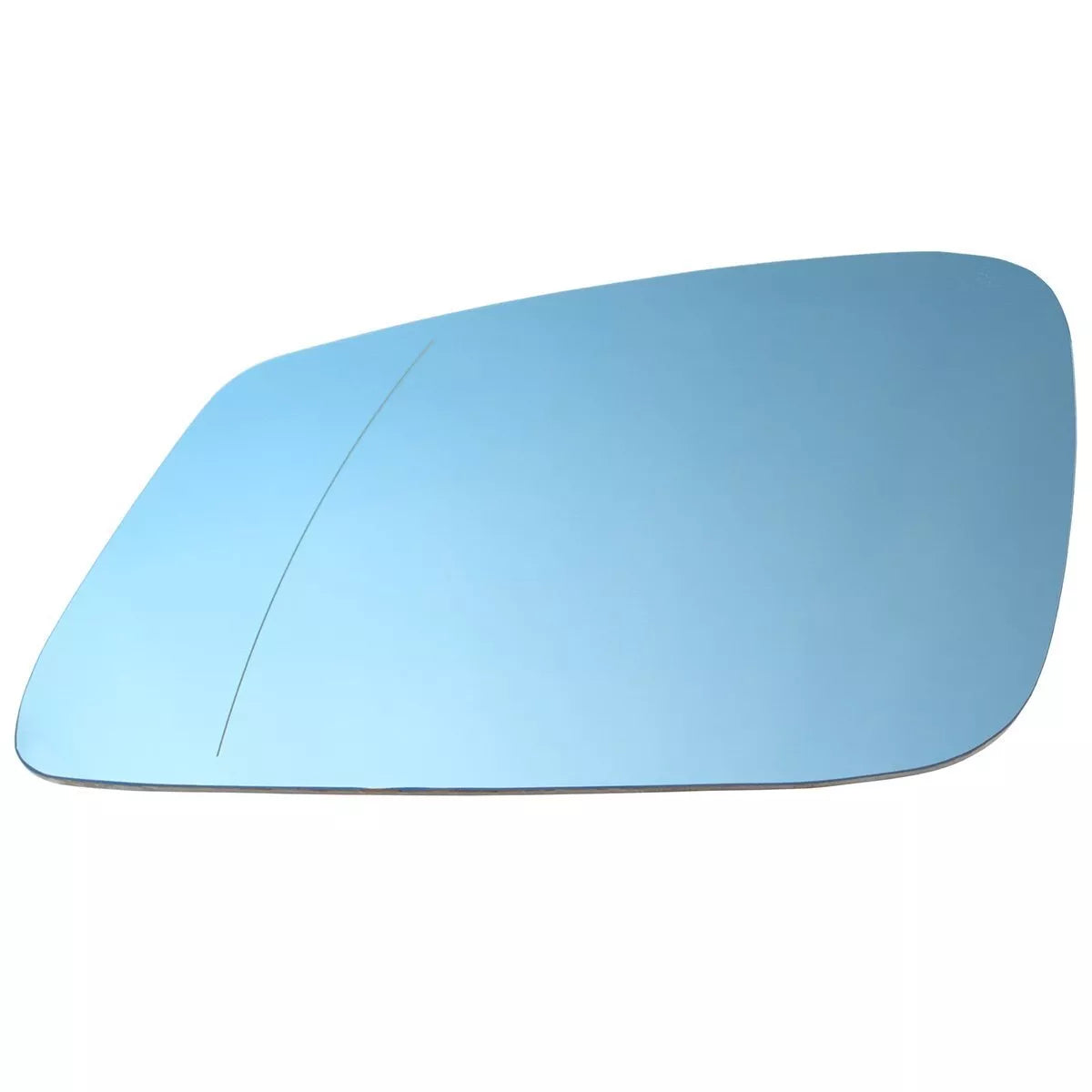 BMW 7 F01 / F02 08-15 veidrodėlio įdėklas šildomas mėlynas kairysis