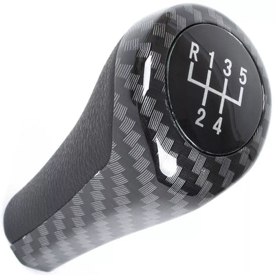 BMW E30 E32 E34 E36 E39 E46 E60 E61 E62 E63 E81 E82 E85 E87 E88 E90 E91 E92 X1 X3 X5 ANGLIES DIDELĖS 5 GREIČIŲ PAVARŲ PERJUNGIMO RANKENĖLĖ