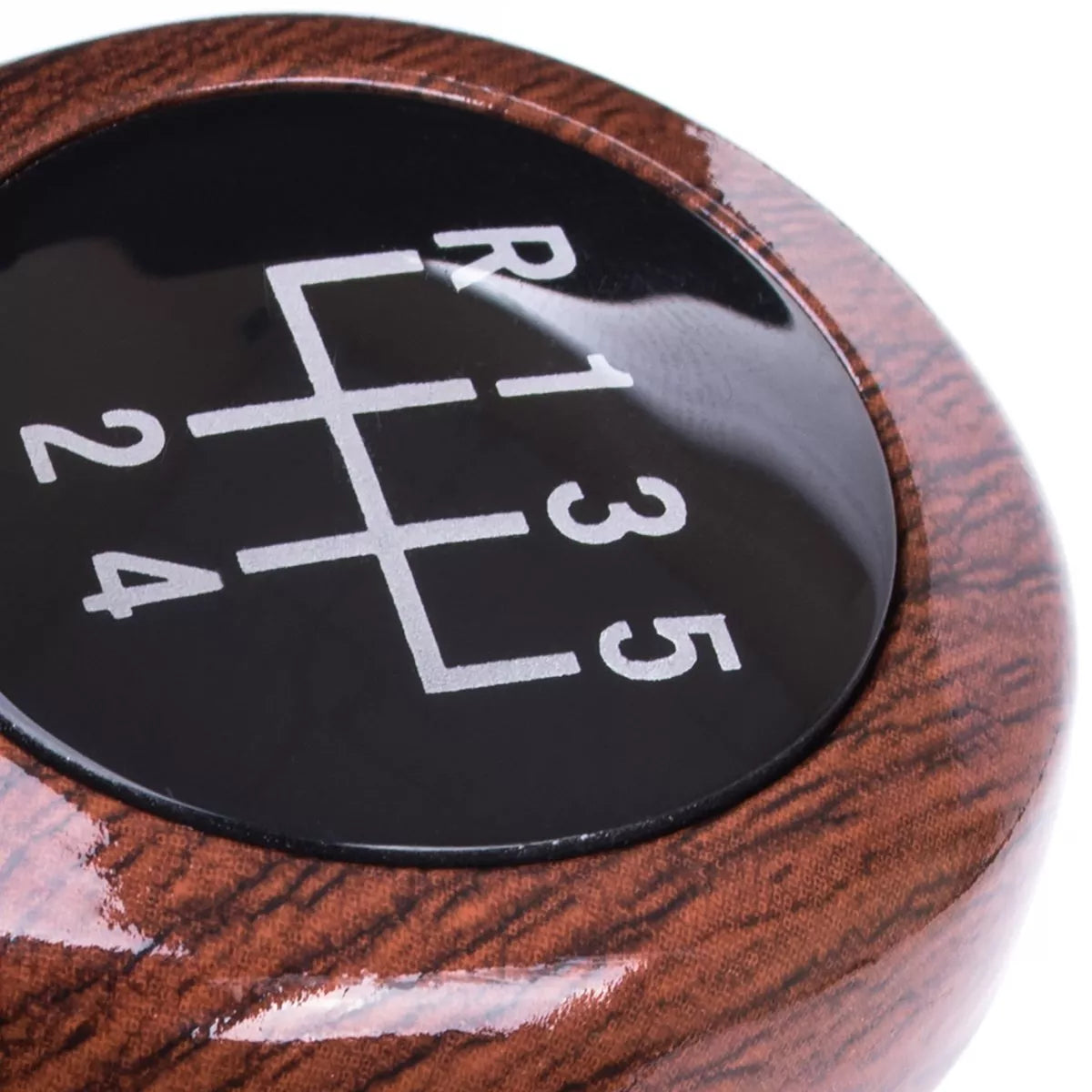 BMW E30 E32 E34 E36 E39 E46 E60 E61 E62 E63 E81 E82 E85 E87 E88 E90 E91 E92 X1 X3 X5 pavarų perjungimo svirtis, medinė, 5 pavarų