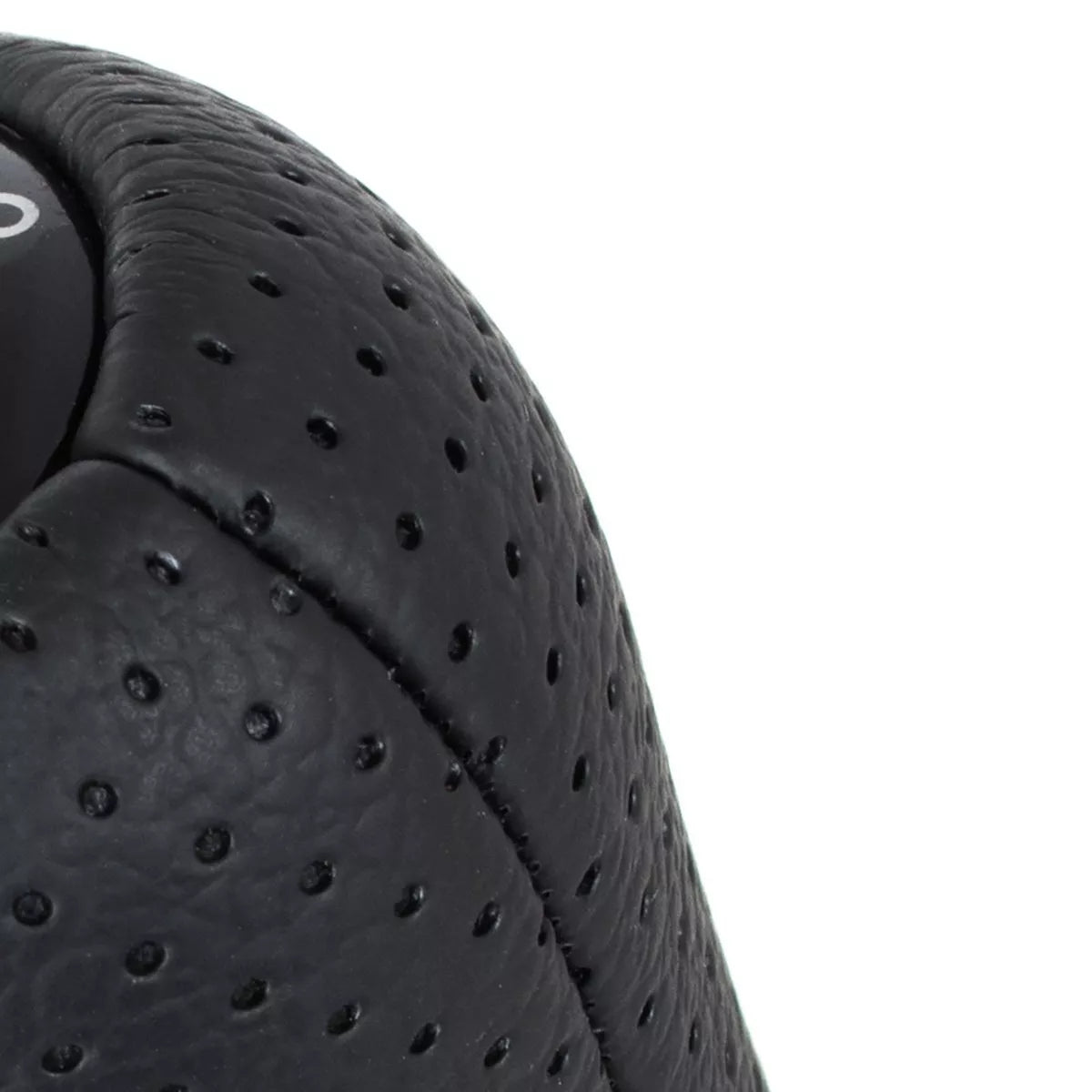 BMW E34 E36 E38 E39 E46 E60 E61 E87 E90 X3 X5 Pavarų perjungimo svirtis JUODA PERFORUOTA ODINĖ 6 GREIČIŲ