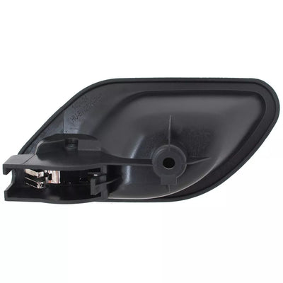 BMW E39 5 serijos 96-03 vidaus durų rankena juoda + smėlio spalvos su trosu dešinėje