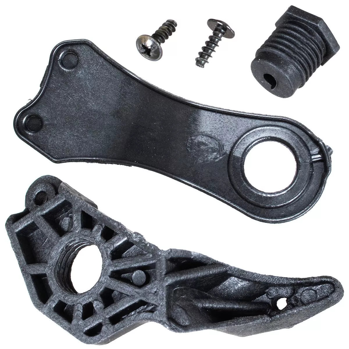 BMW E60 / E61 03-10 Priekinio žibinto remonto komplektas (1 vnt.) + kairysis laikiklis 2 vnt. Rinkinys