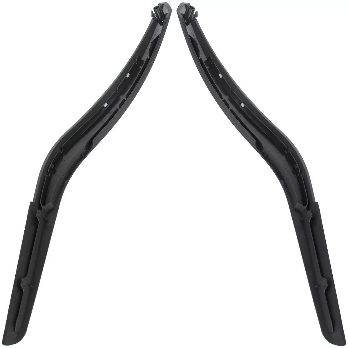 BMW X1 E84 09-15 JUODOS vidinės durų rankenos priekinės = galinės kairės + dešinės 2 vnt. komplektas