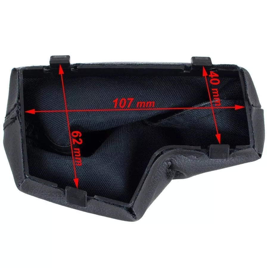 BMW X3 E83 03-11 pavarų perjungimo svirties apsauga JUODA + rėmelis AUTOMATINĖ