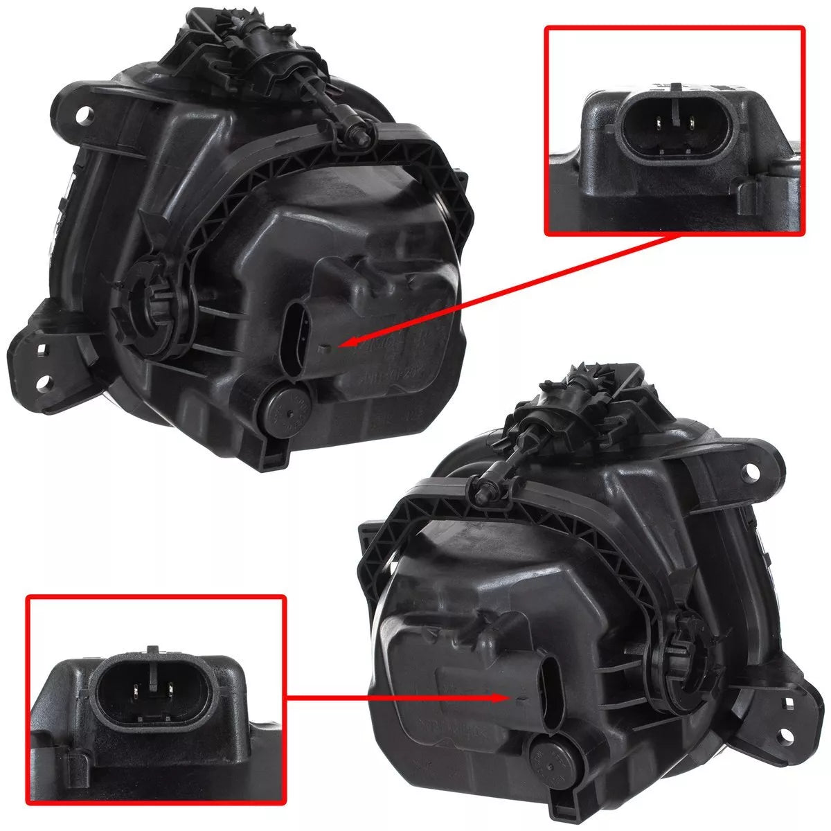 BMW X3 F25 10-17 halogeninių LED žibintų komplektas (kairysis + dešinysis) 2 vnt.