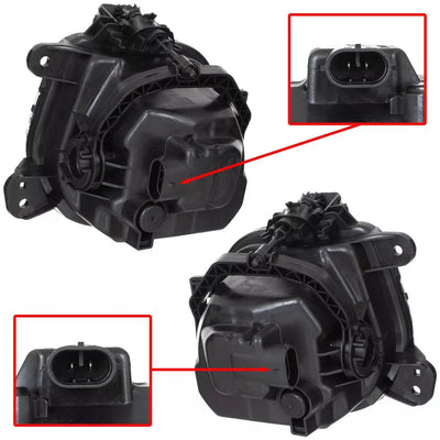 BMW X3 F25 10-17 halogeninių LED žibintų komplektas (kairysis + dešinysis) 2 vnt.