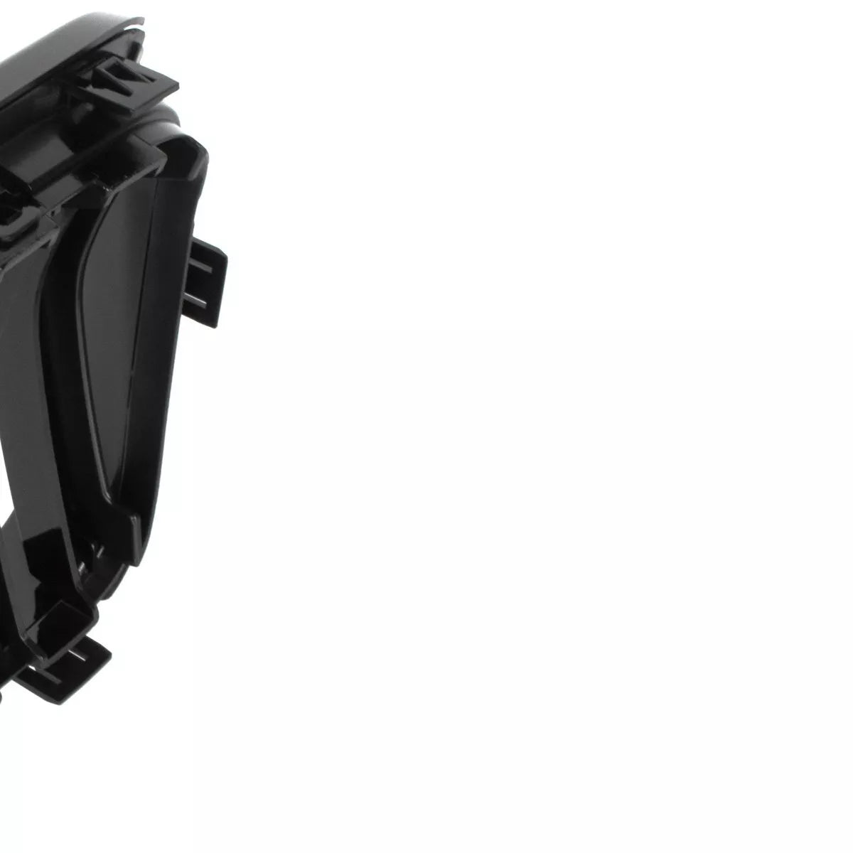 BMW X3 F25 11-14 grotelių tarp žibintų kairė ir dešinė komplektas JUODAS BLIZGIUS DVIGUBAS JUOSTELIS