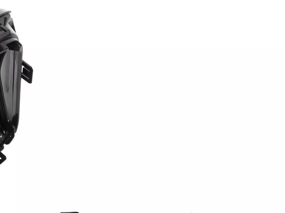 BMW X3 F25 14-17 grotelių tarp žibintų kairė ir dešinė komplektas JUODAS BLIZGIUS DVIGUBAS JUOSTELIS