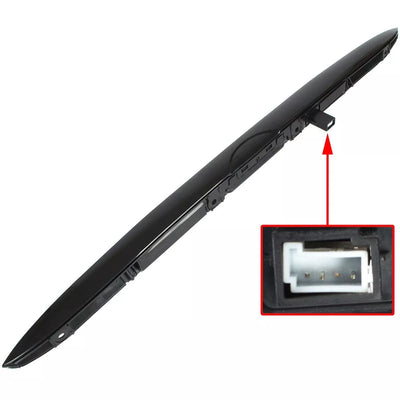 BMW X5 E53 00-06 numerio ženklo apšvietimo dangtelis su bagažinės atidarymo mikrojungikliu