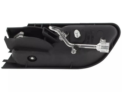 BMW X5 E53 99-06 sidabrinė apšviesta galinė dešinė vidinė durų rankena