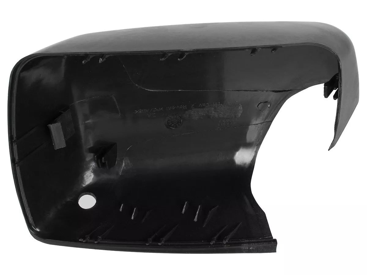 BMW X5 E53 99-06 išorinio veidrodėlio korpusas JUODAS SU SKYLE kairėje