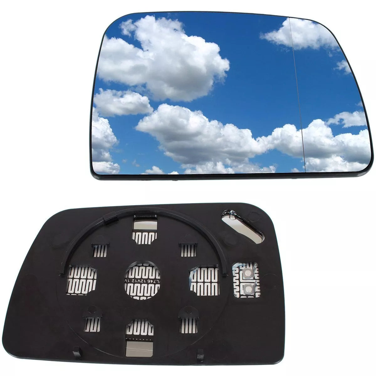 BMW X5 E53 99-06 Šildomas veidrodėlio įdėklas dešinėje