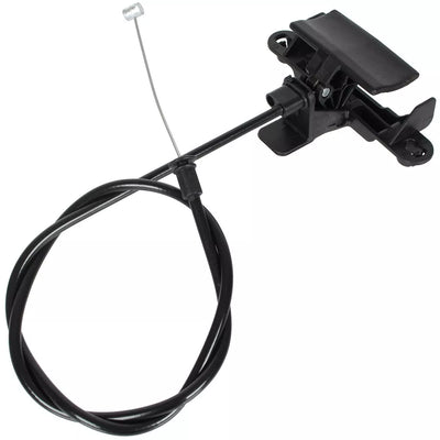 BMW X5 E70 06-13 kapoto atidarymo rankenėlė + trosas