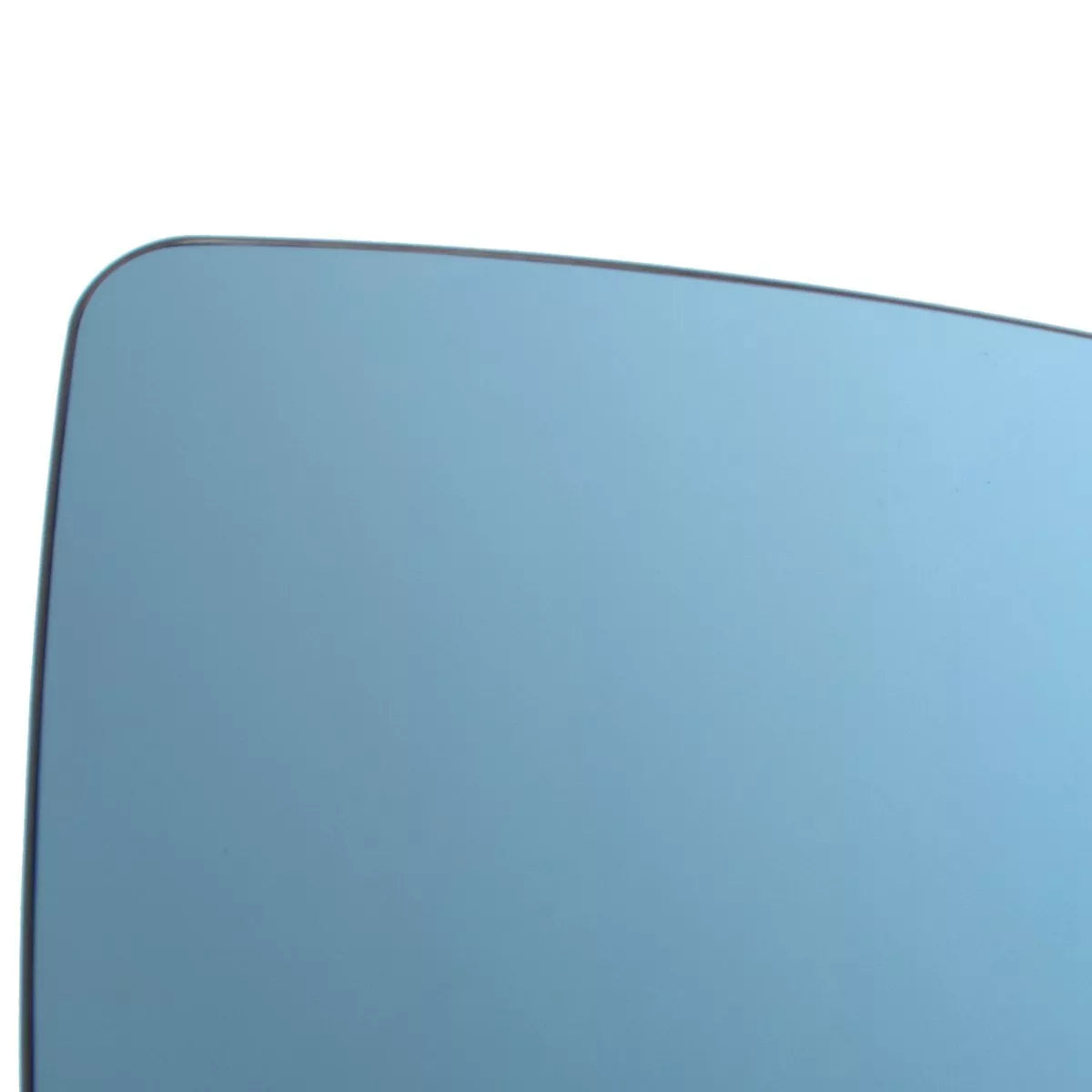 BMW X5 E70 06-13 Šildomas mėlynas dešinės pusės veidrodėlio įdėklas