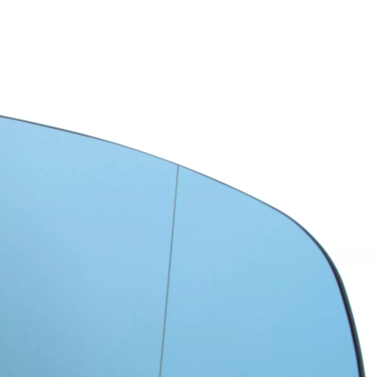 BMW X5 E70 06-13 Šildomas mėlynas dešinės pusės veidrodėlio įdėklas