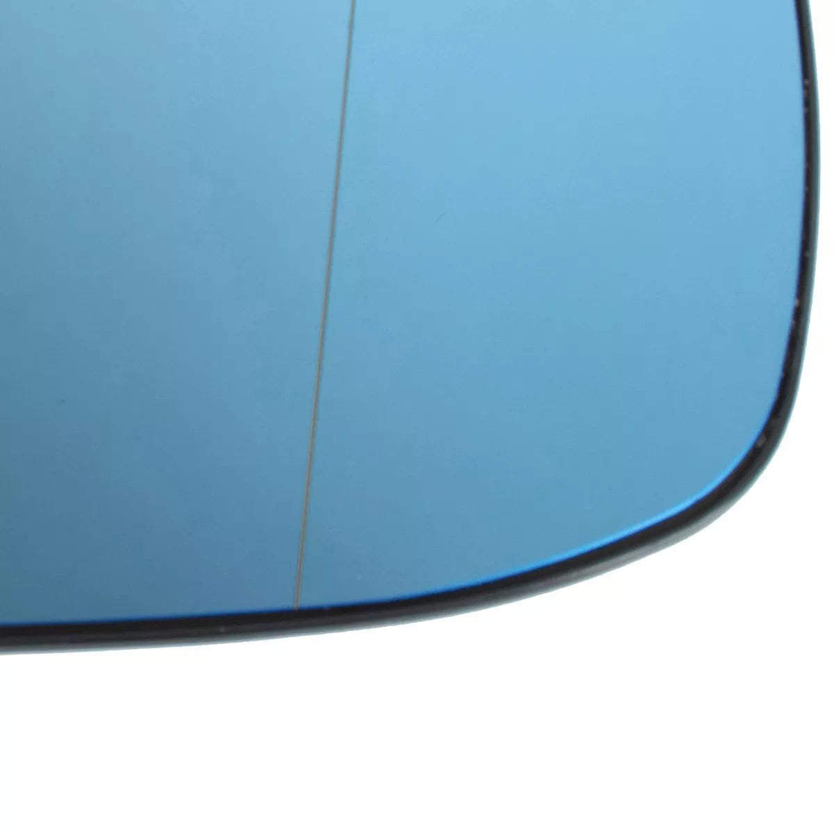 BMW X5 E70 06-13 Šildomas mėlynas dešinės pusės veidrodėlio įdėklas