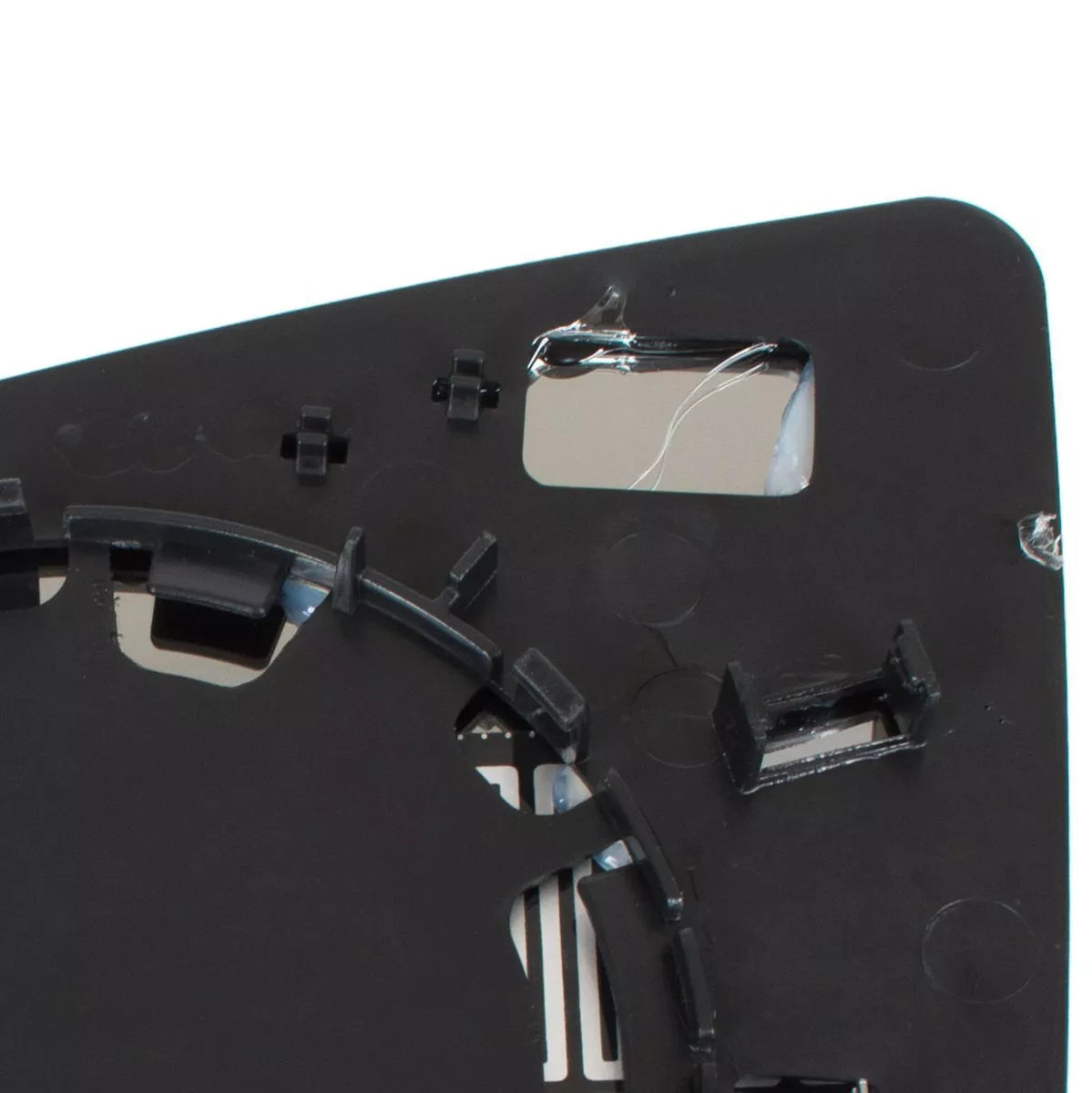 BMW X5 E70 06-13 Šildomas mėlynas dešinės pusės veidrodėlio įdėklas